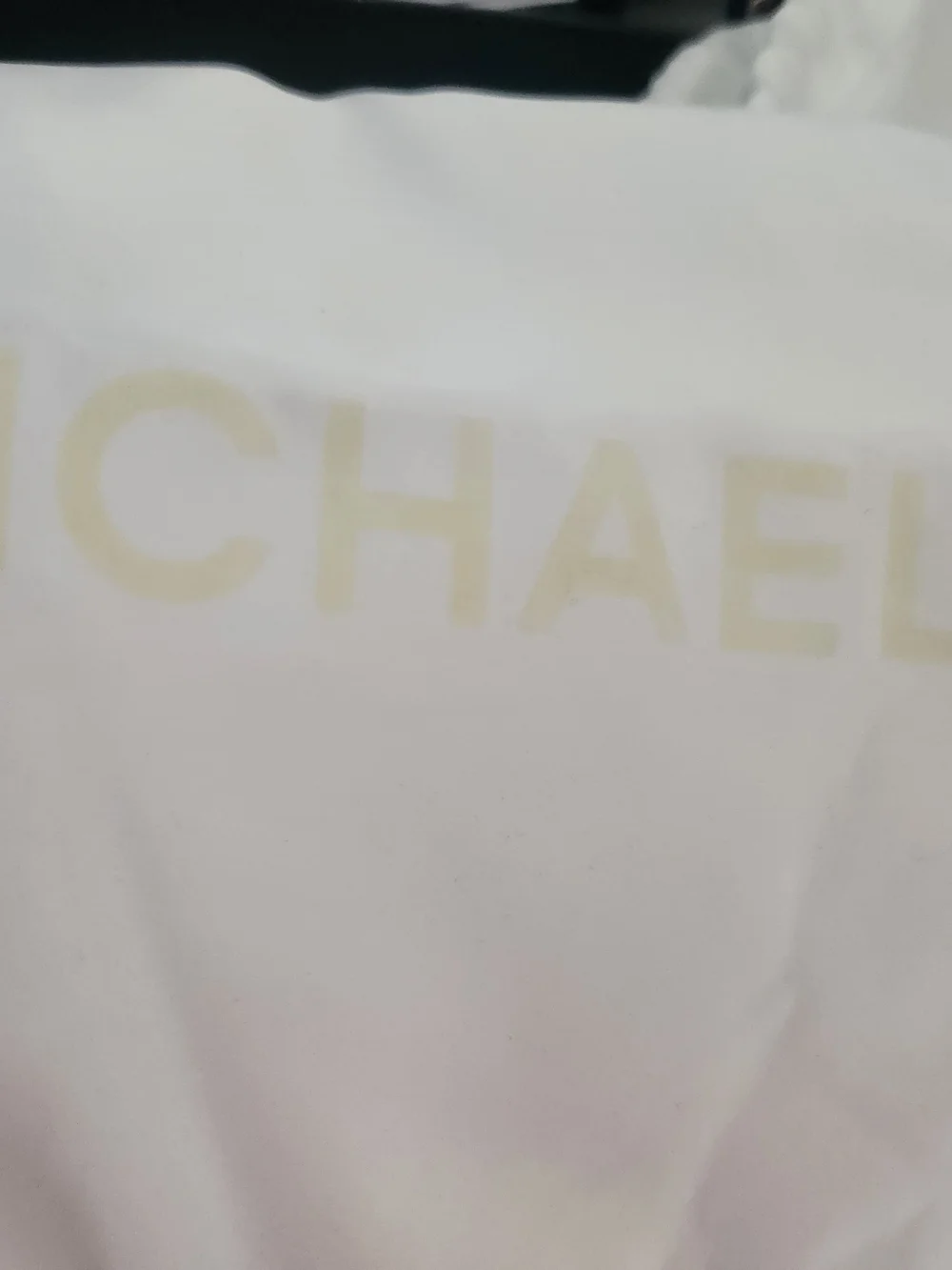 Michael Kors Black Perforated MK Logo Tote